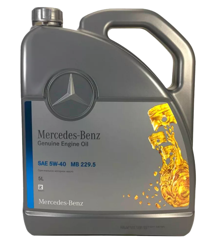Моторное масло Mercedes 5W-40, 5л